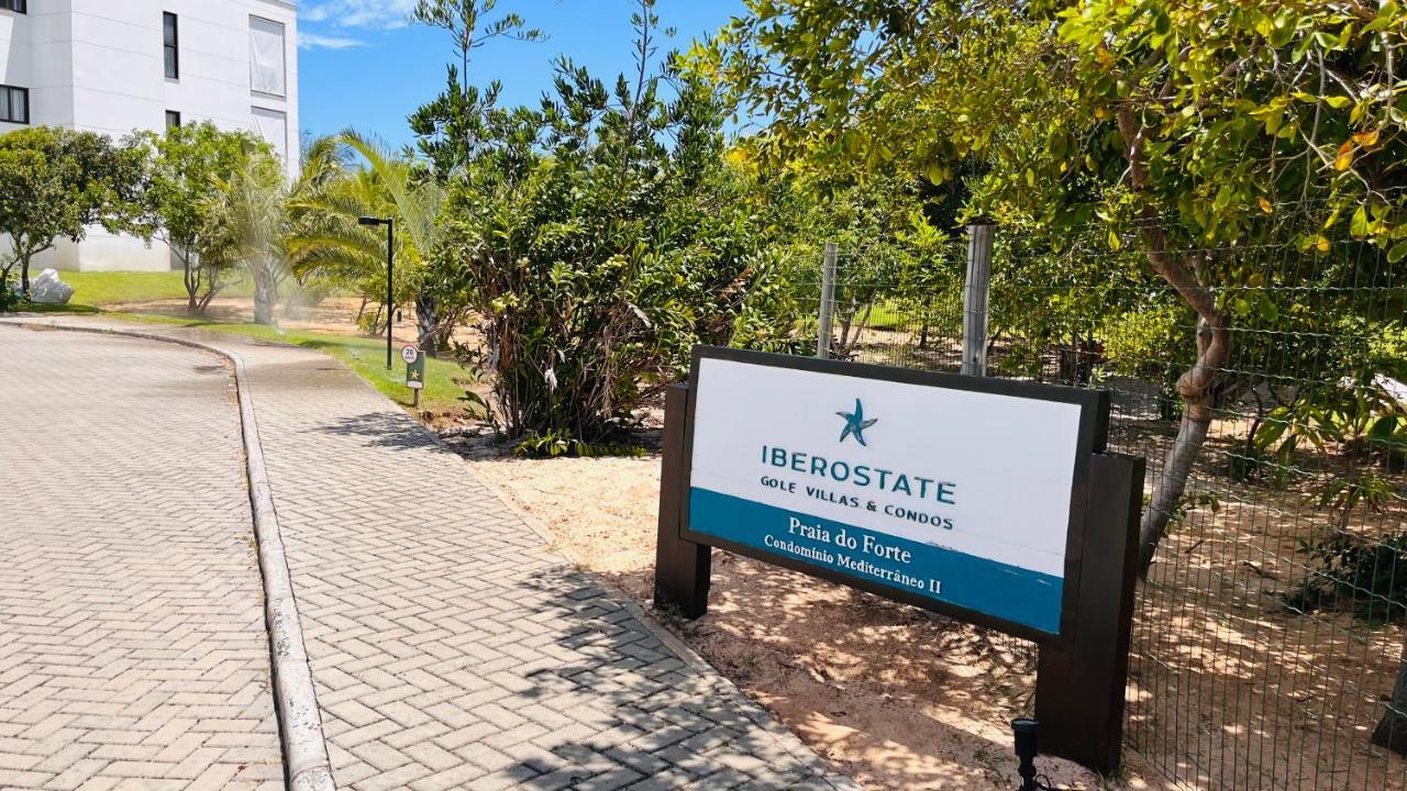 Apartamento Para Temporada Em Praia Do Forte Bahia, No Condominio Mediterraneo Ii, Iberostate ภายนอก รูปภาพ